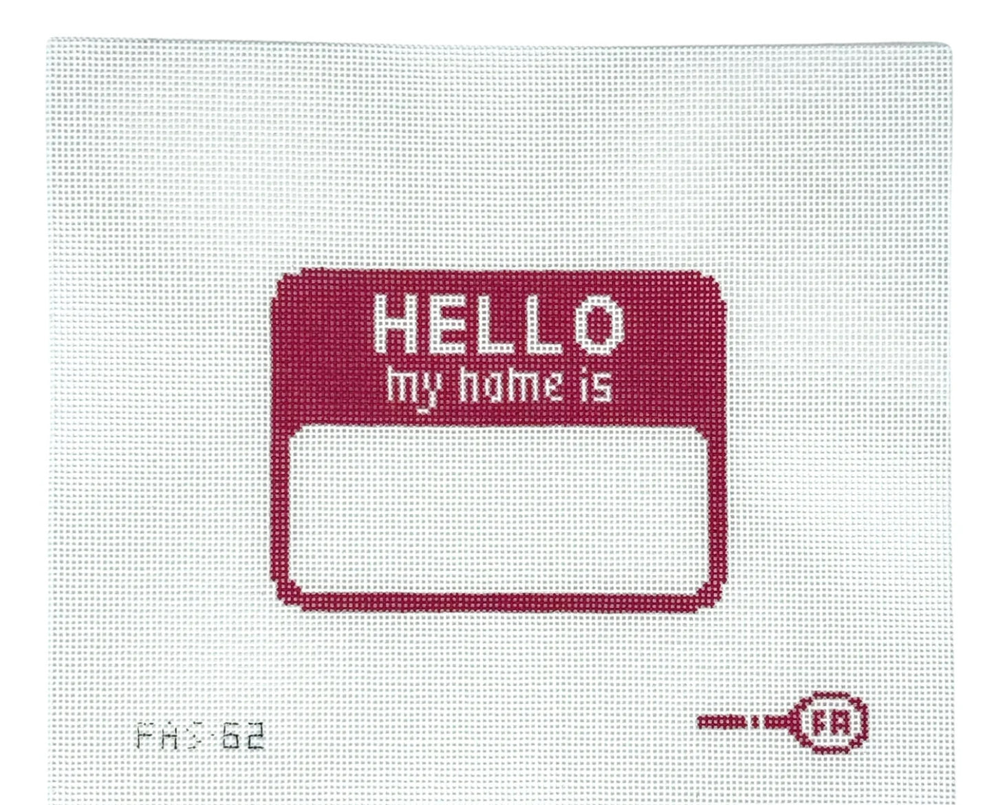 Hello My Name Is - Blank Nametag