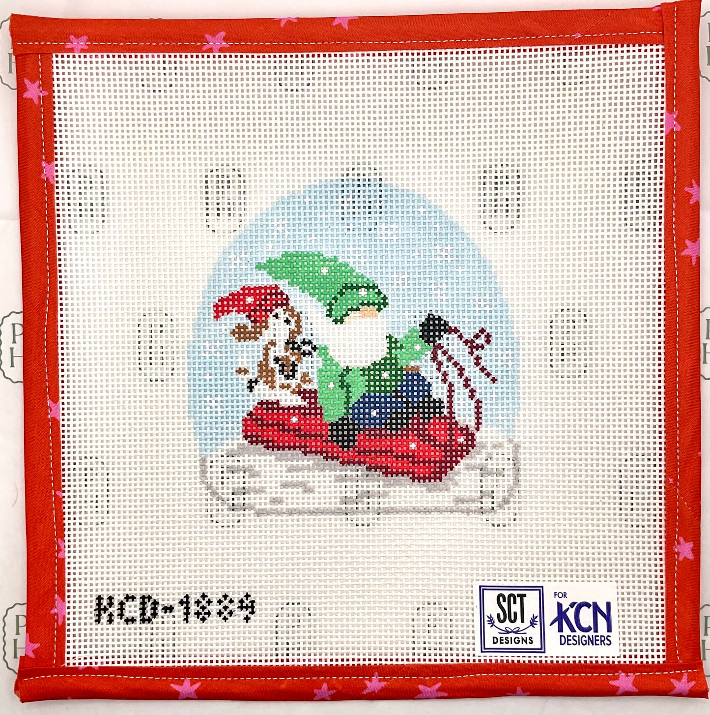 Buddy the Gnome with His Puppy