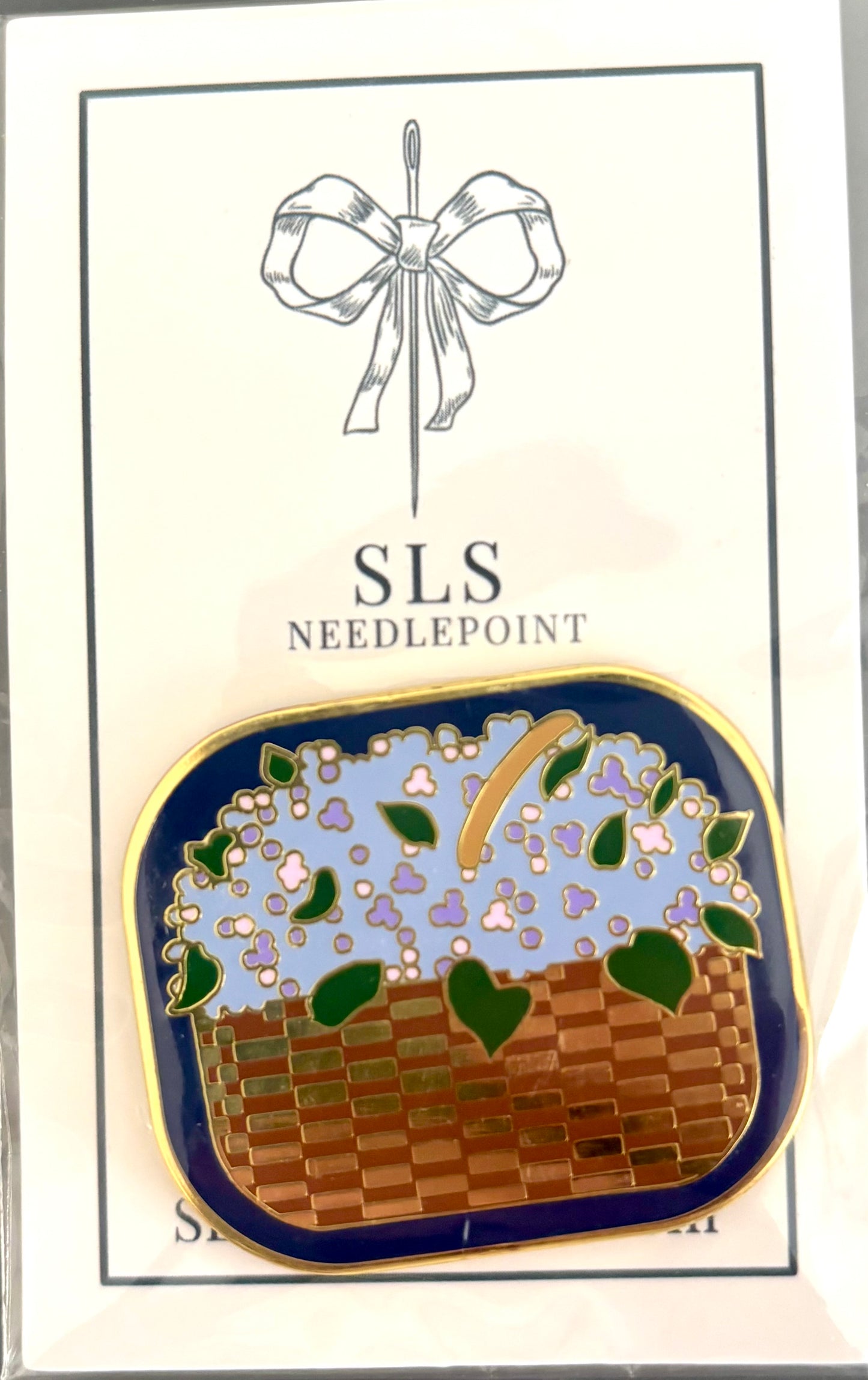 Needle Minder: Hydrangea Basket