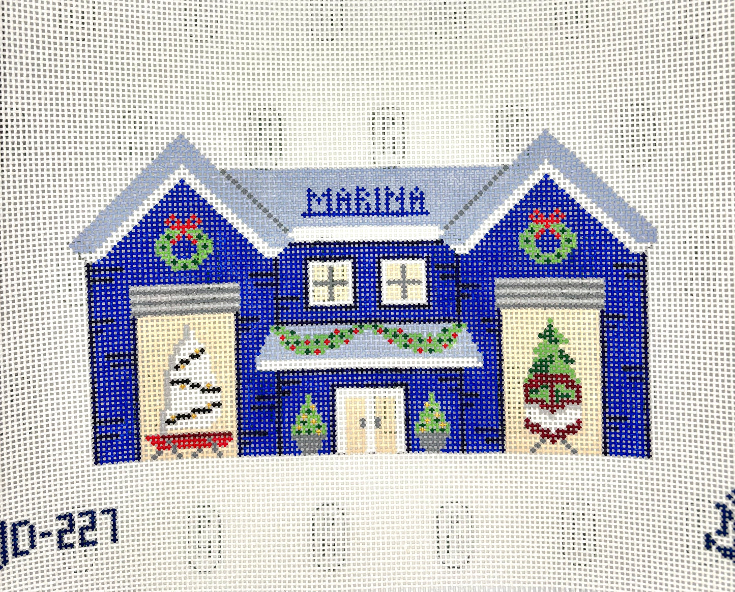 Nautical Christmas Marina