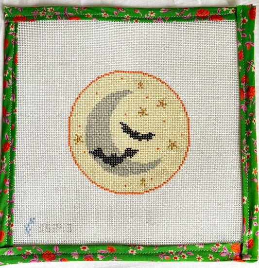 Crescent Moon and Bats