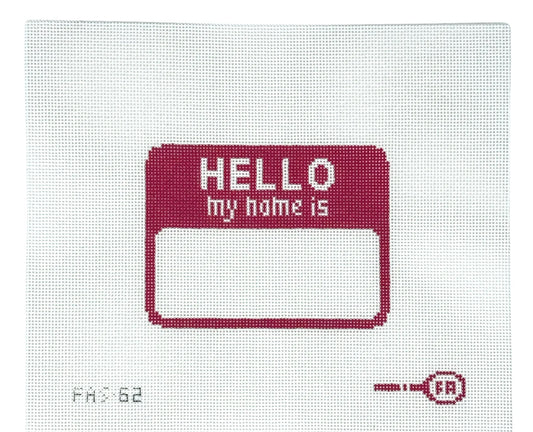 Hello My Name Is - Blank Nametag