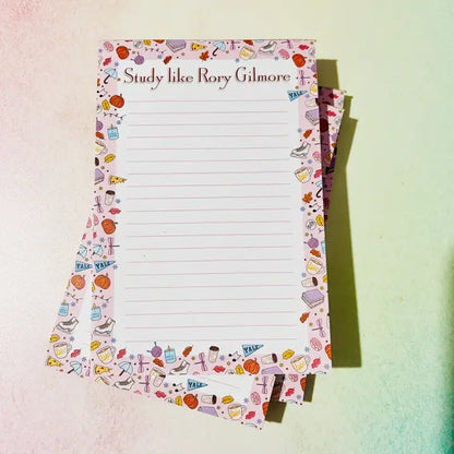 Study Like Rory Gilmore Notepad