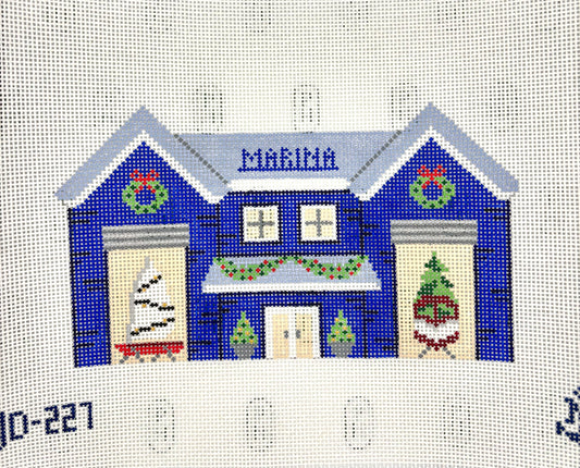 Nautical Christmas Marina