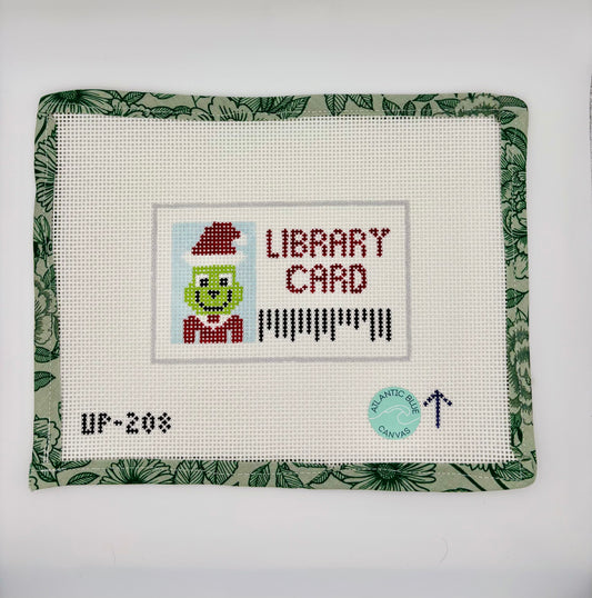 The Grinch Library Card