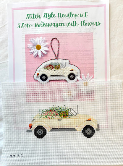 Car with Flower Collection
