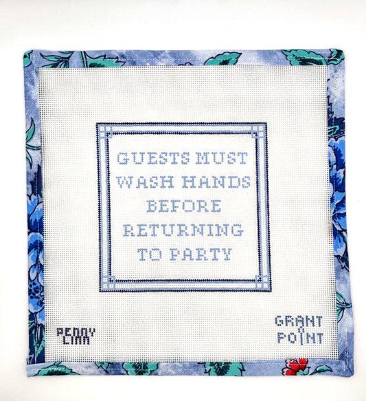 Guests Must Wash Hands