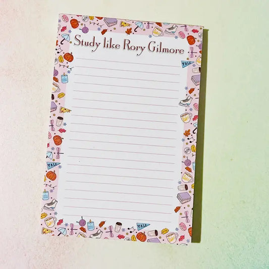 Study Like Rory Gilmore Notepad